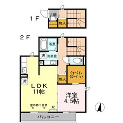 ディールーム森の物件間取画像